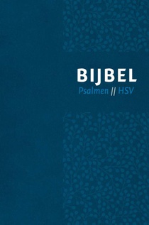 Bijbel Hsv Met Psalmen Vivella Blauw 