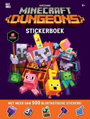Minecraft - Dungeons Stickerboek