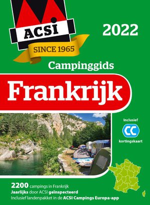 ACSI Campinggids Frankrijk + app 2022