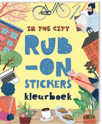 Rub-on-stickers Kleurboeken - In the City 
