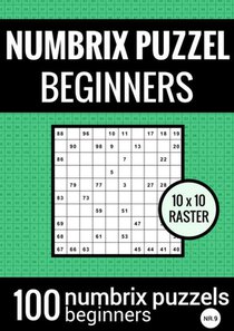 Numbrix Puzzel Makkelijk voor Beginners - Puzzelboek met 100 Numbrix Puzzels - NR.9 