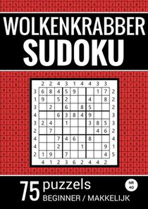 Wolkenkrabber Sudoku - Nr. 40 - 75 Puzzels - Beginner / Makkelijk 
