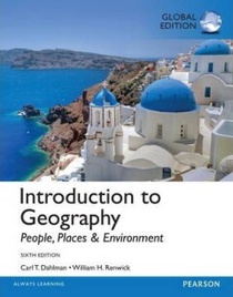 MasteringGeography --Access Card --for Introduction to Geography: People, Places & Environment, Global Edition 