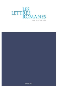 Les lettres romanes 76 1-2 (2022) 