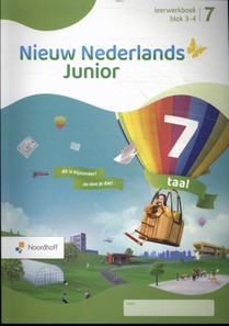 Nieuw Nederlands Junior Taal leerwerkboek groep 7 blok 3-4 