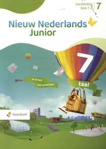 Nieuw Nederlands Junior Taal handleiding groep 7 blok 1-2 