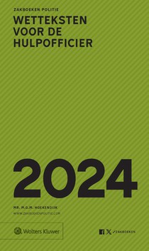 Zakboek Wetteksten voor de Hulpofficier 2024 