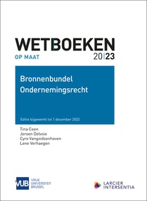 Bronnenbundel Ondernemingsrecht - VUB 2023 