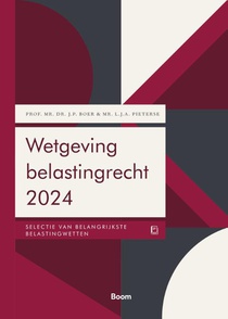 Wetgeving belastingrecht 2024 