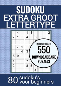 Boek Cadeau - Sudoku Makkelijk - Puzzelboek voor Ouderen, Senioren, Opa en Oma en Slechtzienden: Grootletter Type XL/XXL 