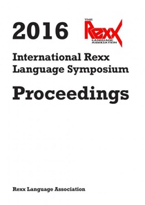 2016 International Rexx Language Symposium Proceedings 