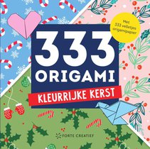 333 Origami Kleurrijke kerst 