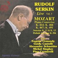Rudolf Serkin: Live,Vol.3