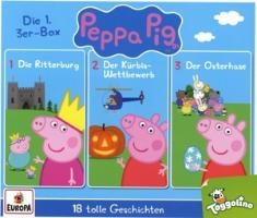 Peppa Pig Hörspiel - 3er Box 01 (Folgen 1 , 2, 3)