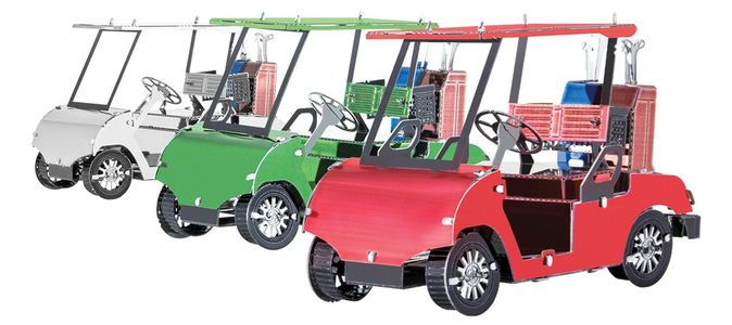 Metalearth Golf Cart 3 Set