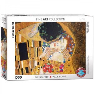 Eurographics Puzzel Klimt - The Kiss Detail 1000 stukjes