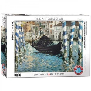 Puzzel Manet - Het Grote Kanaal van Venetië 1000 stukjes