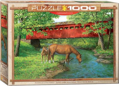 Puzzel Sweet Water Bridge - Clayton Weirs 1000 stukjes