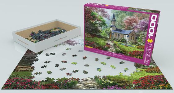 Puzzel Dominic Davison - Blooming Garden 1000 stukjes
