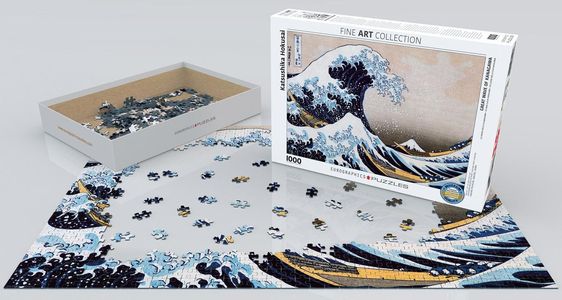 Puzzel Hokusai - the Great Wave of Kanagawa 1000 stukjes