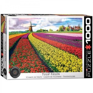 Puzzel Tulip Fields Netherlands 100 stukjes