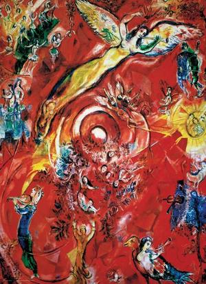 Puzzel Chagall - The Triumph of Music 1000 stukjes