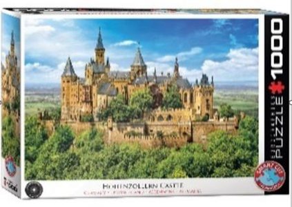 Eurographics Puzzel Hohenzollern Castle Germany 1000 stukjes
