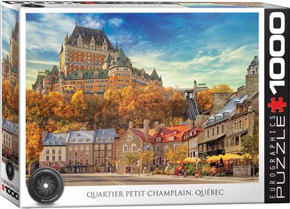 Eurographics Puzzel  Quartier Petit Champlain 1000 stukjes