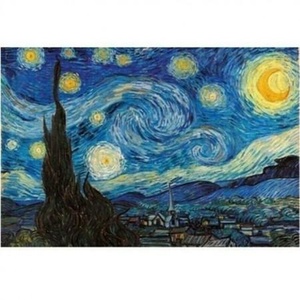 Puzzel van Gogh - Starry Night 2000 stukjes