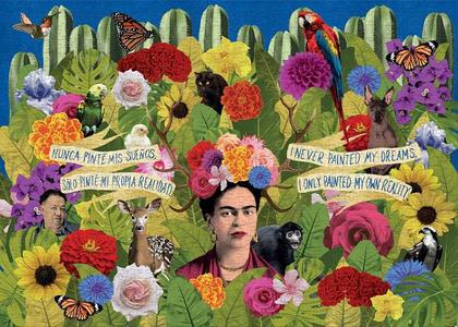 Unemployed Philosopher's Guild Puzzel Frida Kahlo 1000 stukjes