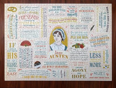 Unemployed Philosopher's Guild Jane Austen Puzzel 1000 stukjes