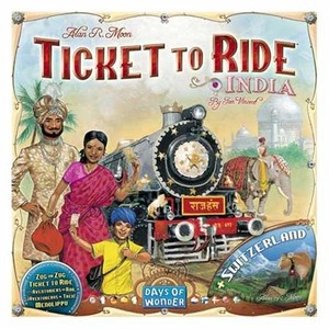 Ticket to Ride India & Switserland