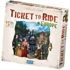 Ticket to Ride Europe 15th Anniversary Edition NL