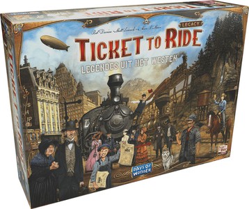 Ticket to Ride - Legacy Legendes uit het Westen