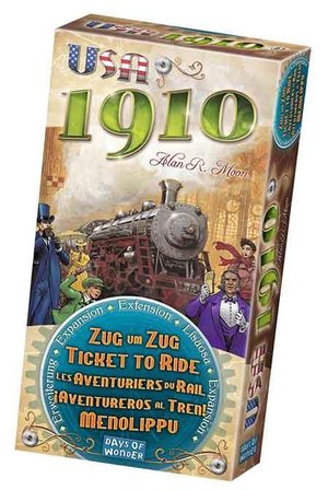Ticket to Ride USA 1910 Expansion multilingual
