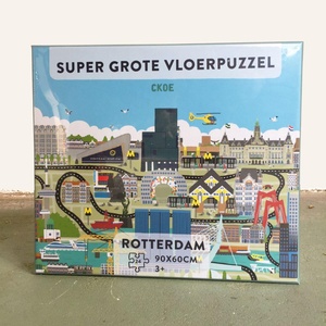 Puzzel Vloerpuzzel Rotterdam 24 stukjes