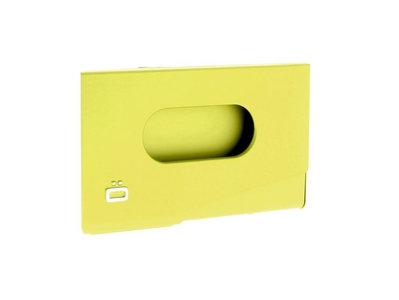 Ögon One Touch Businesscard holder - Green Lime