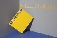 Rotterdam The Line Gold / Goud Small 50 cm