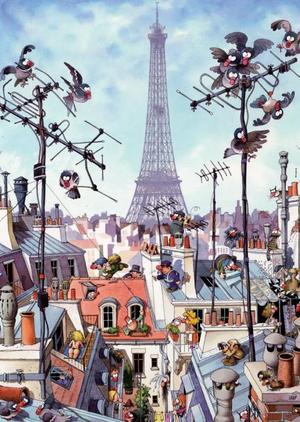 Puzzel Loup Eiffel Tower 1000 stukjes