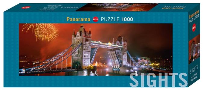 Puzzel Tower Bridge panorama 1000 stukjes