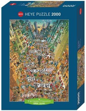 Puzzel Protest 2000 stukjes