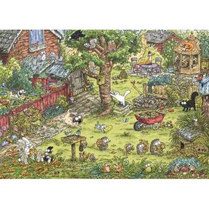 HEYE Puzzel Simon's Cat Garden Adventures 1000 stukjes