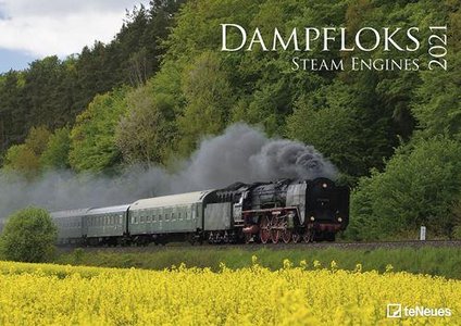 Dampfloks - Stoomlocomotieven - Steam Engines Kalender 2021