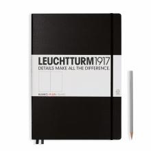 Leuchtturm A4+ Master Classic Black Plain Hardcover Notebook