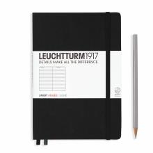Leuchtturm A5 Medium Black Dotted Hardcover Notebook 