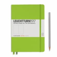 Leuchtturm A5 Medium Lime Dotted Hardcover Notebook 