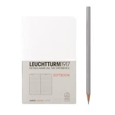 Leuchtturm A6 pocket white ruled jottbook softcover notebook