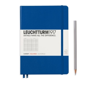 Leuchtturm A5 Medium Royal Blue Squared Notebook 