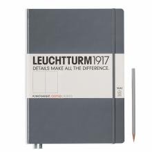 Leuchtturm A4+ Master Slim Anthracite Dotted Hardcover Notebook