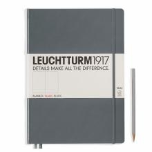 Leuchtturm A4+ Master Slim Anthracite Plain Hardcover Notebook